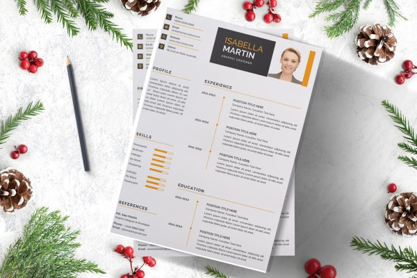 Clean CV Design Template