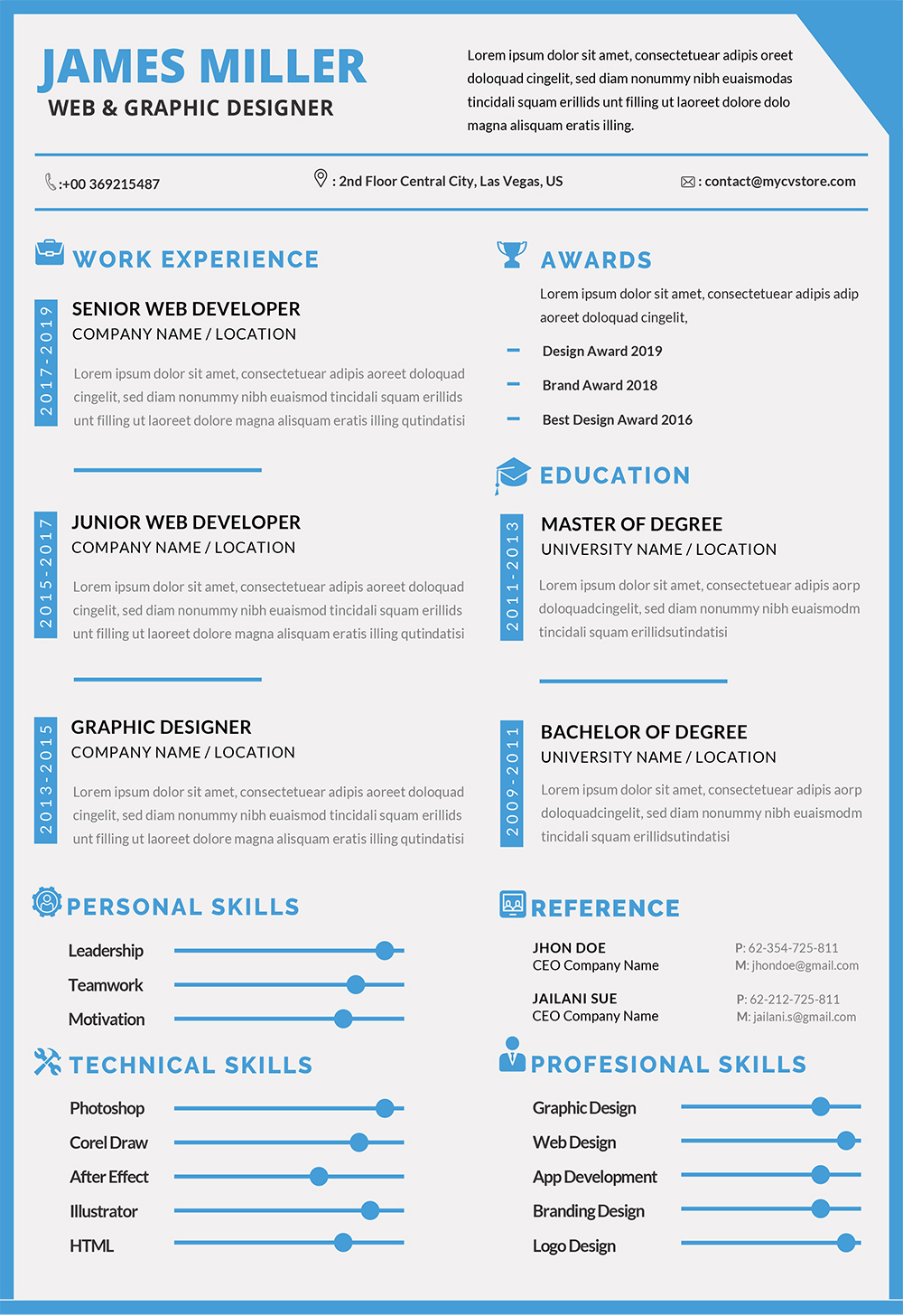 clean-resume-cv-template-by-resume-templates-dribbble-dribbble-riset