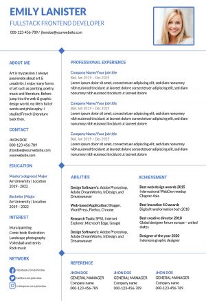 Clean Word Resume Template