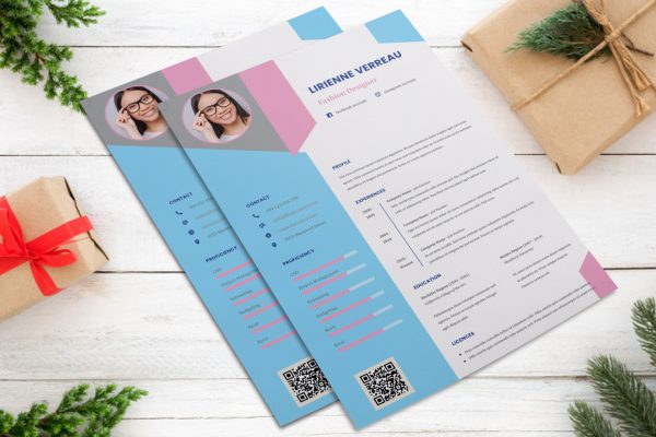 Creative Infographic Resume Word Format