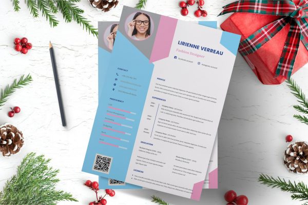 Creative Infographic Resume Word Format