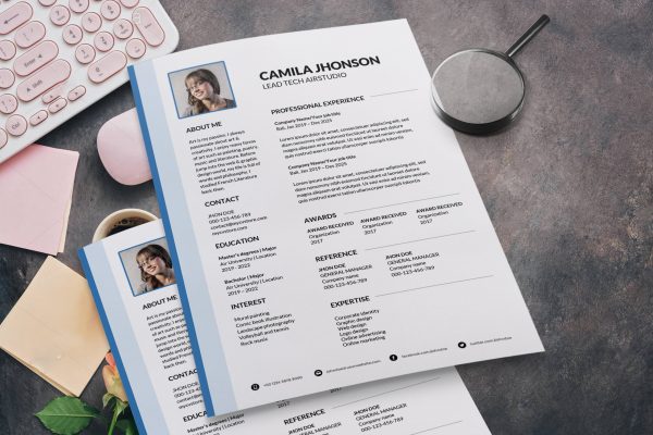 Lebenslauf Resume Template