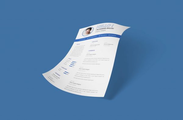 Clean Novoresume Template Word