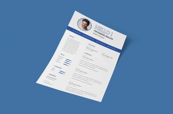 Clean Novoresume Template Word