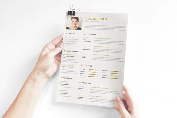 Commercial CV Example