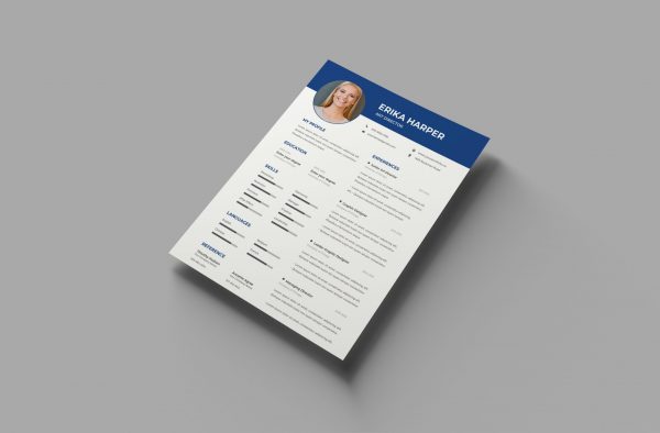 creative cv word format