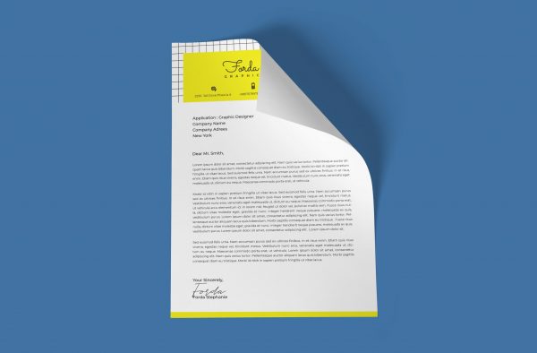 Customizable Cover Letter Example