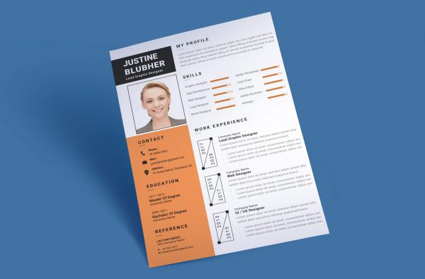 Dynamic CV template