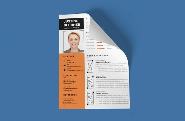 Dynamic CV template 1