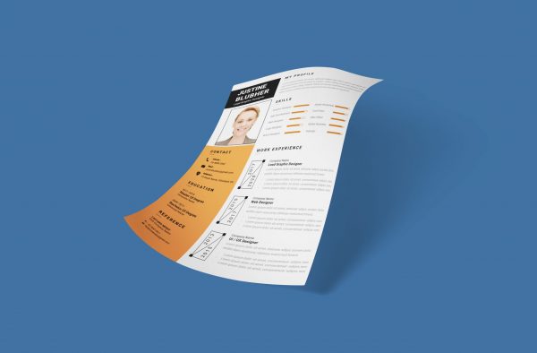 Dynamic CV template 1