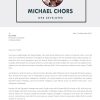 Executive Cover Letter Template Word