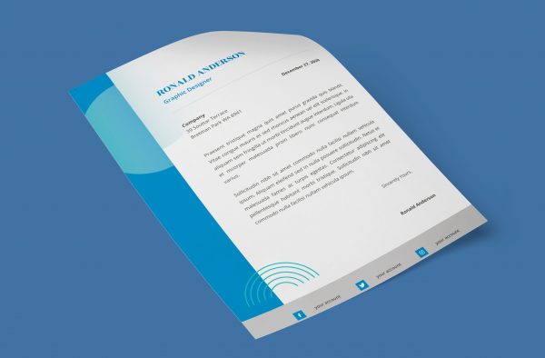 Eye Catching Cover Letter Template