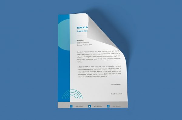 Eye Catching Cover Letter Template