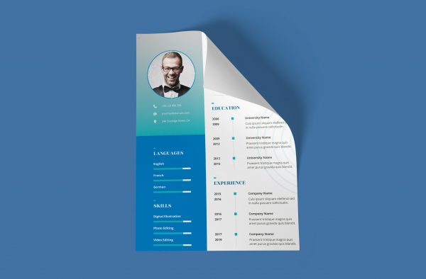 Eye Catching Resume Template