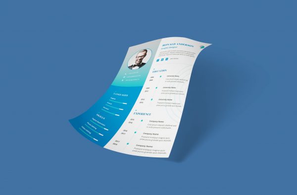 Eye Catching Resume Template