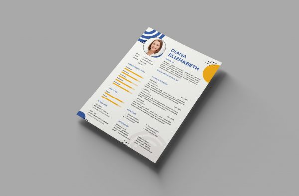 Hostess CV Design