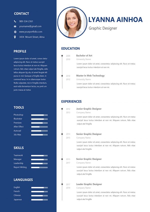 IT Manager CV Template