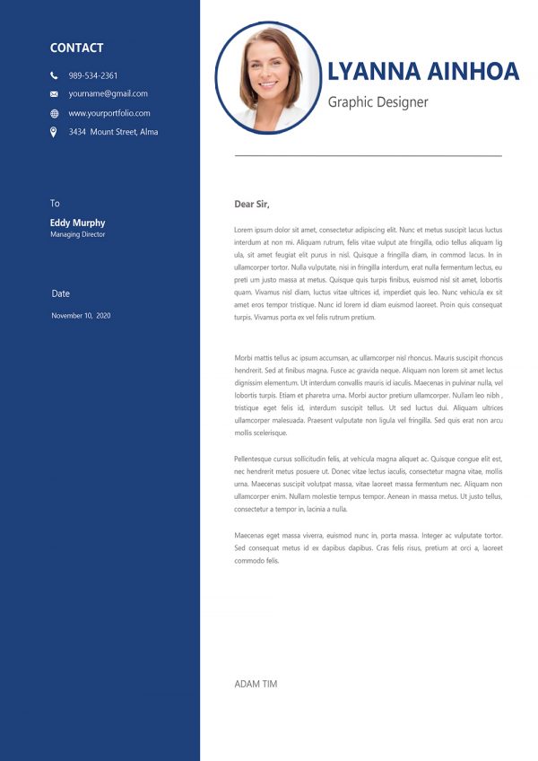 IT Manager Cover Letter Template