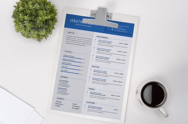 Innovative CV Template 1