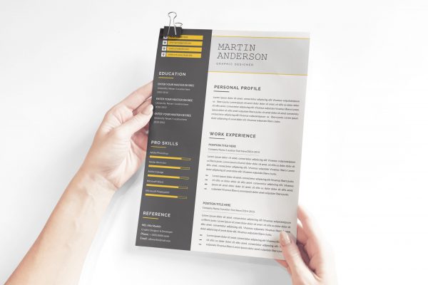 Interior Designer Resume Template