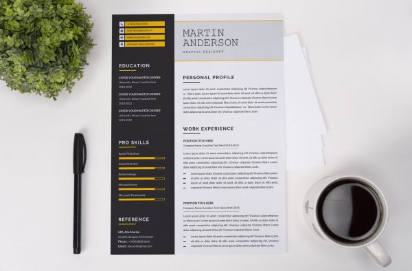 Interior Designer Resume Template