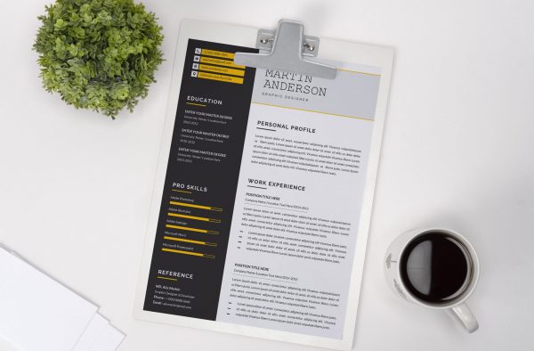 Interior Designer Resume Template