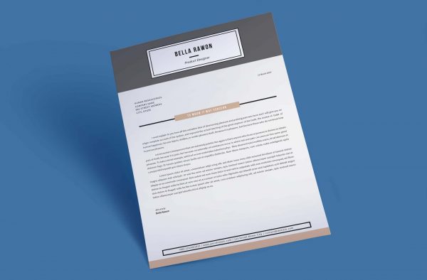 Microsoft Word Cover Letter Template