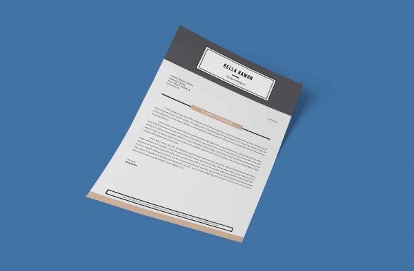 Microsoft Word Cover Letter Template