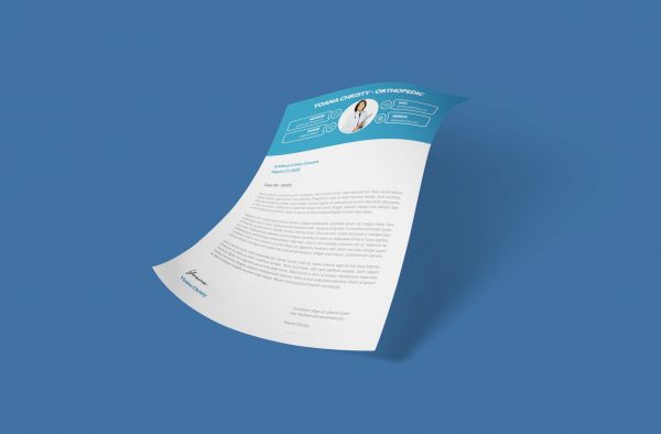 Minimalist Professional Cover Letter Template