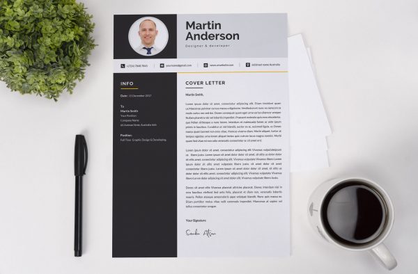 Modern Cover Letter Design