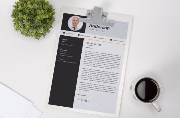 Modern Cover Letter Design