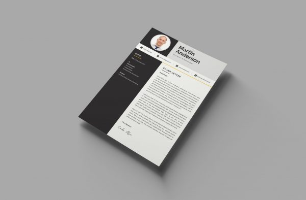 Modern Cover Letter Design