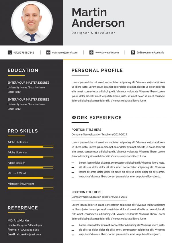 Modern Resume Design