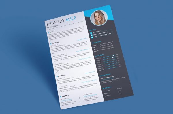 Modern Structured CV Template