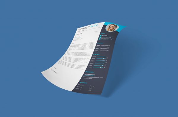 Modern Structured Cover Letter Template