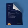 Modern Style Cover Letter Template Word