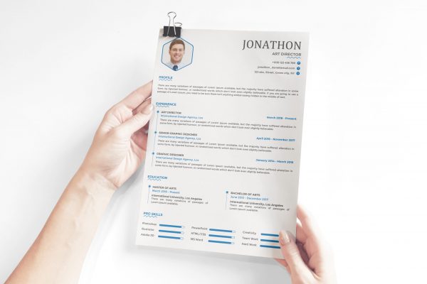 Optimized CV Template