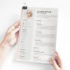Professional CV format