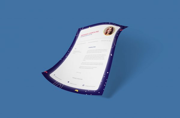 Simple Creative Cover Letter Template