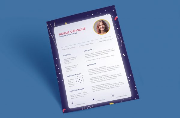 Simple Creative Resume Template