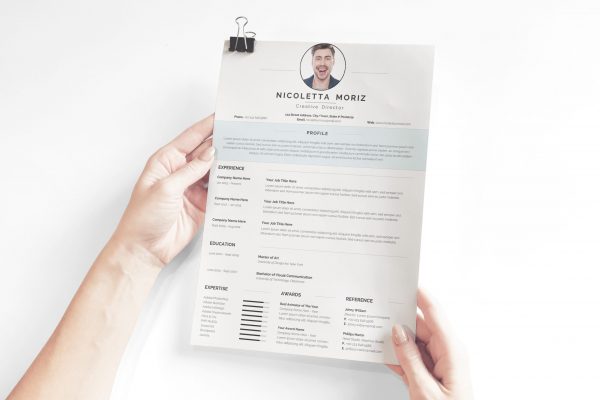 Swiss Style CV Template