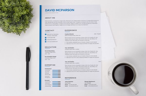 editable cv template