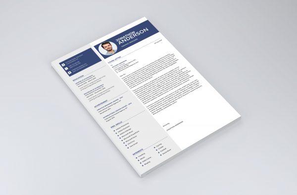 Minimalistic Cover Letter Template