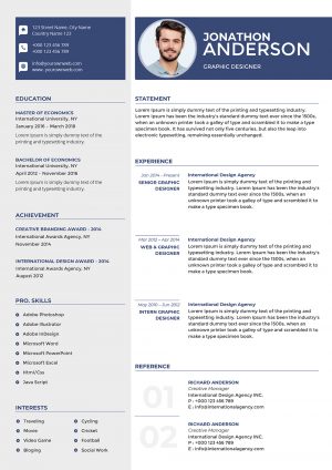 Minimalistic Resume Template