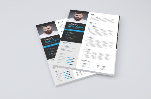 Resume template in English