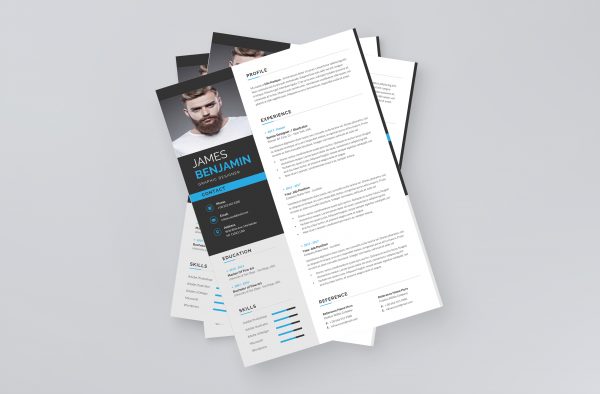 Resume template in English