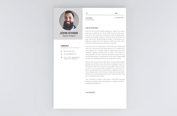 Attractive Cover Letter Template 2021