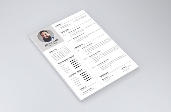 Attractive Resume Template 2021