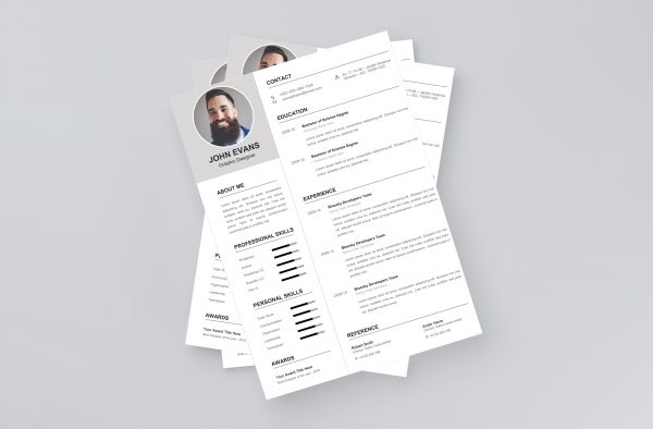 Attractive Resume Template 2021