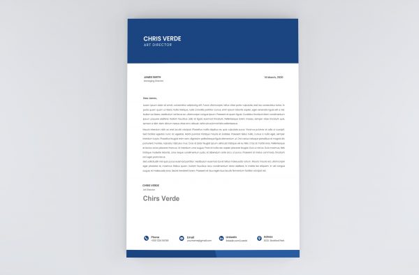 Best Cover Letter Template Word 2021